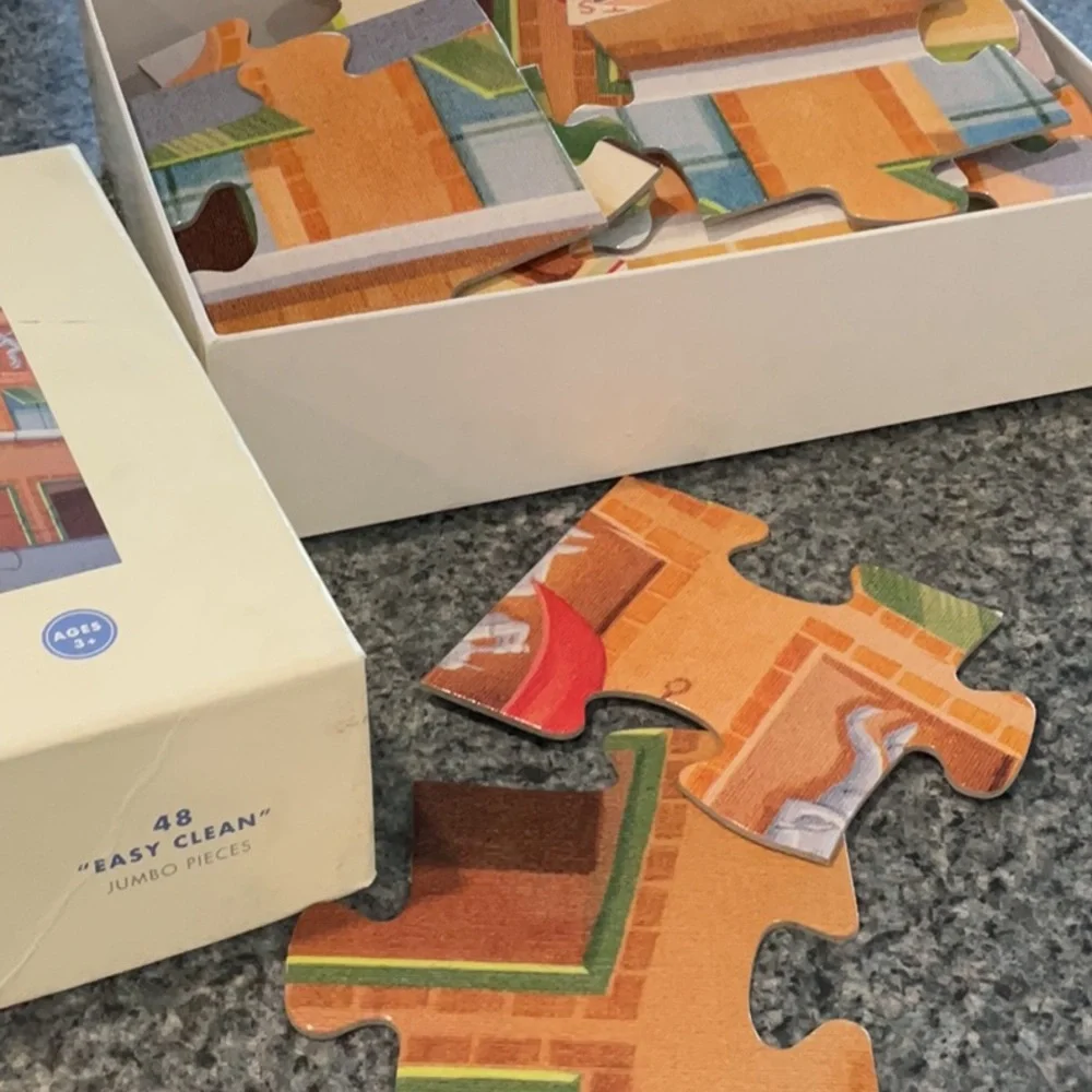 Pottery Barn All Star Field sports floor puzzle